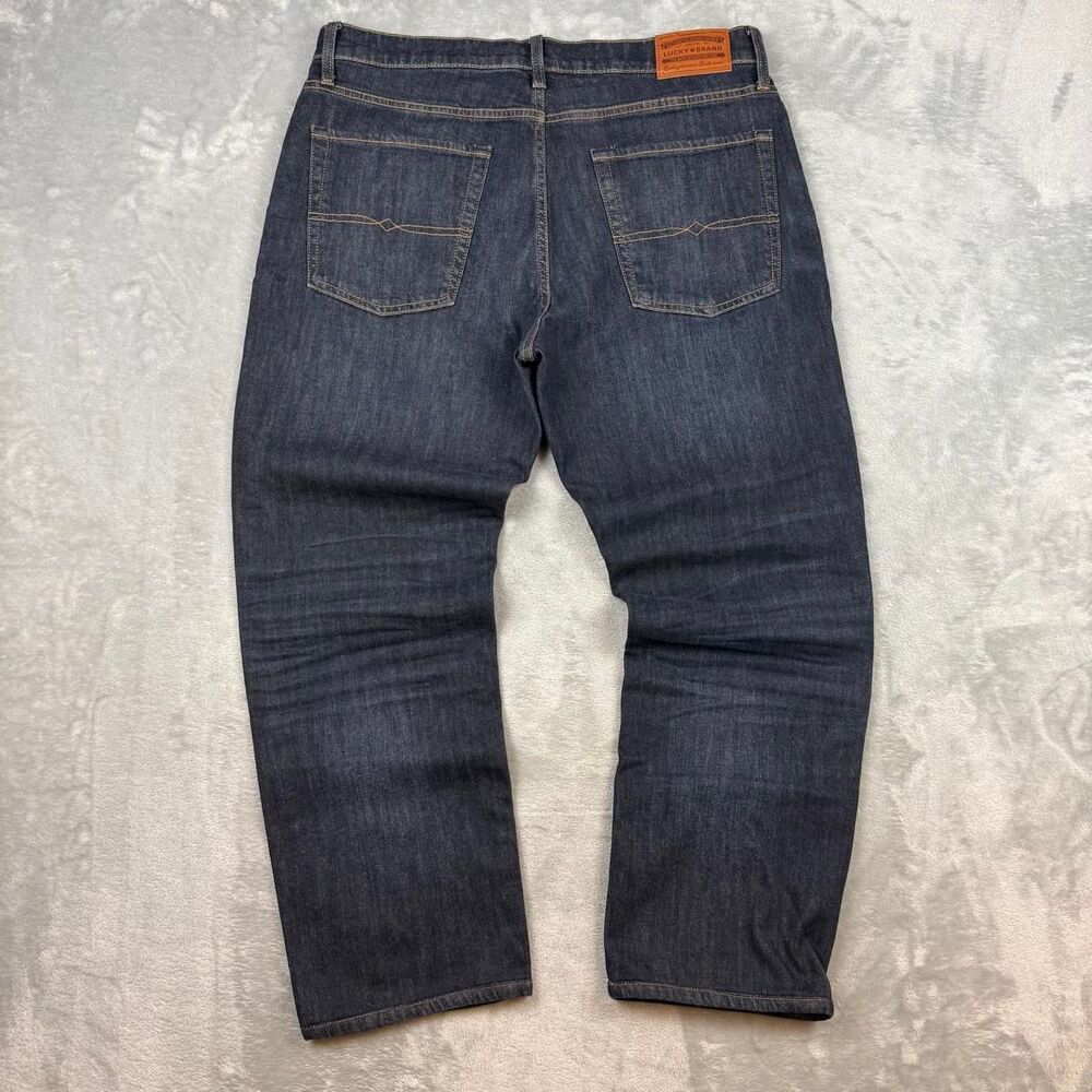 Lucky-brand Men's Navy and Blue Jeans